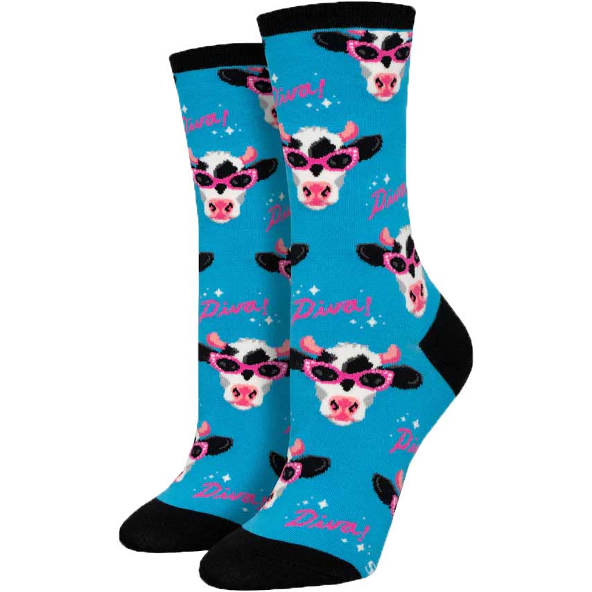 Socksmith Women's Milk Diva Crew Socks