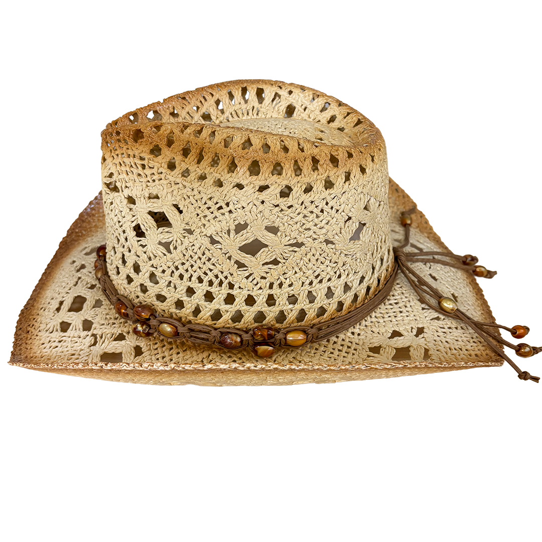 Milani Unisex Straw Cowboy Hat
