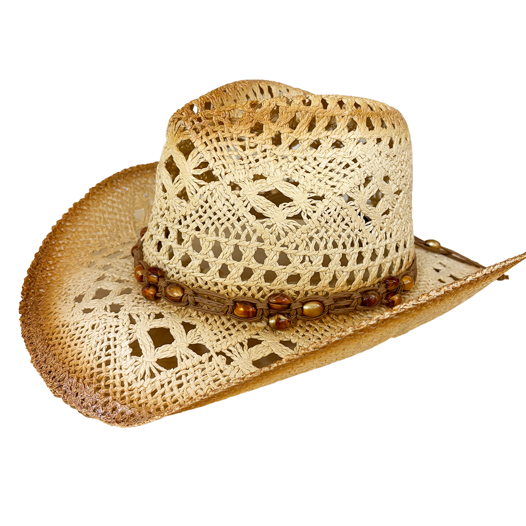 Milani Unisex Straw Cowboy Hat