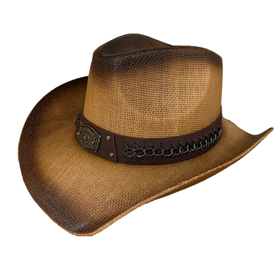 Milani Unisex Straw Cowboy Hat