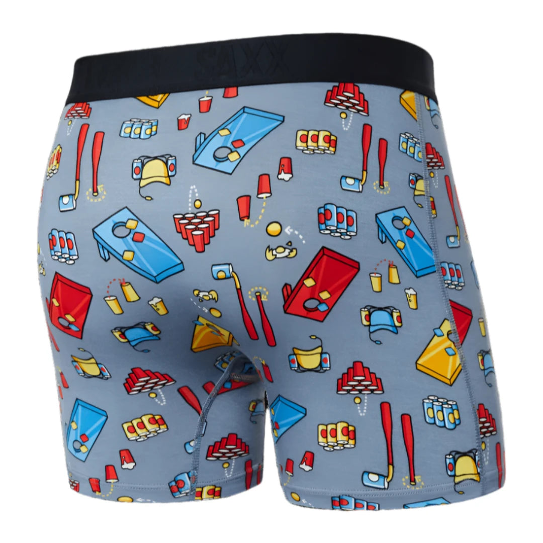 SAXX Vibe Super Soft Beer Olympics Boxer Brief Underwear