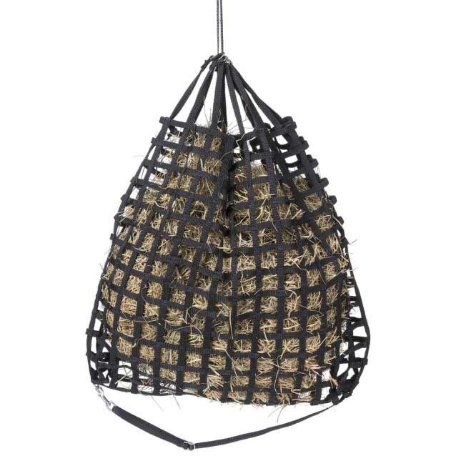 Tough 1 1/2" Web Slow Hay Feeder With Drawstring Top