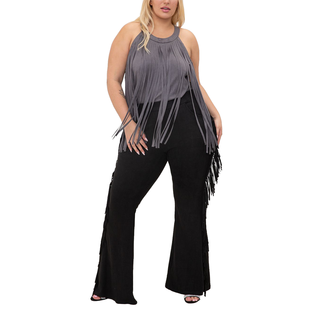 Vocal Women's Fringed Pants