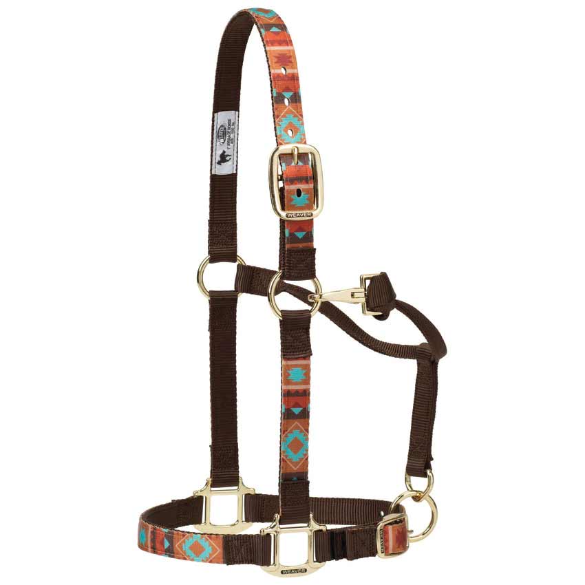 Weaver 1" Aztec Pattern Adjustable Halter