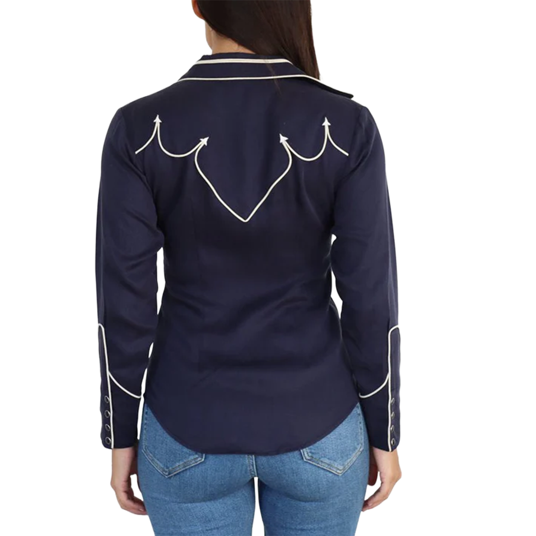 H Bar C Women's Lake Tahoe Long Sleeve Snap Shirt