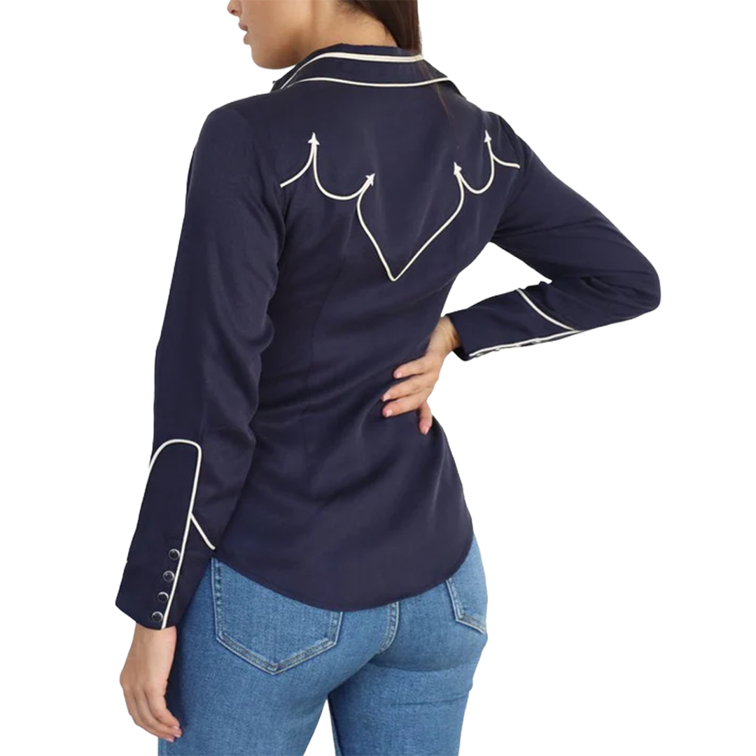 H Bar C Women's Lake Tahoe Long Sleeve Snap Shirt