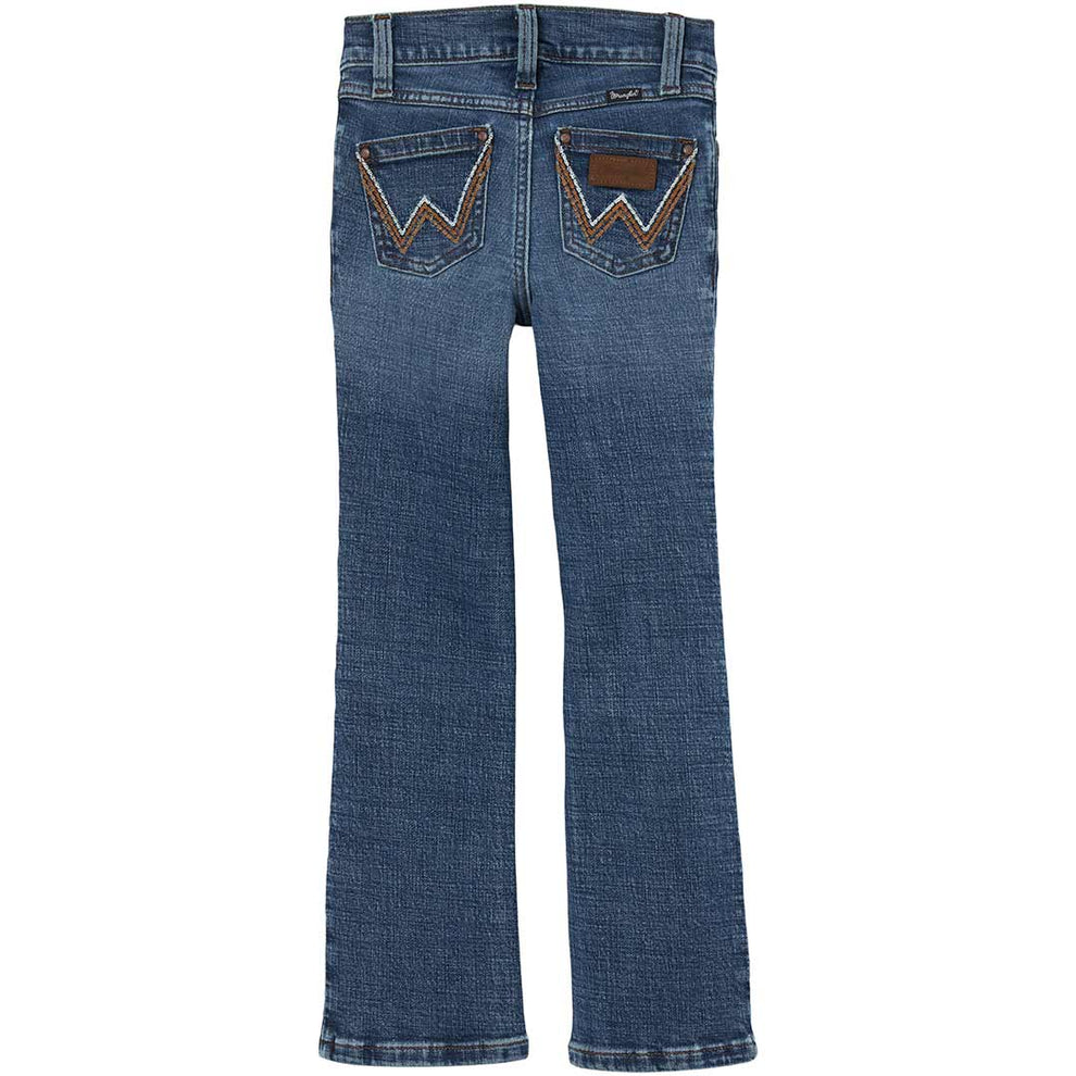 Wrangler Girls' Premium Patch Bootcut Jeans (4-18)