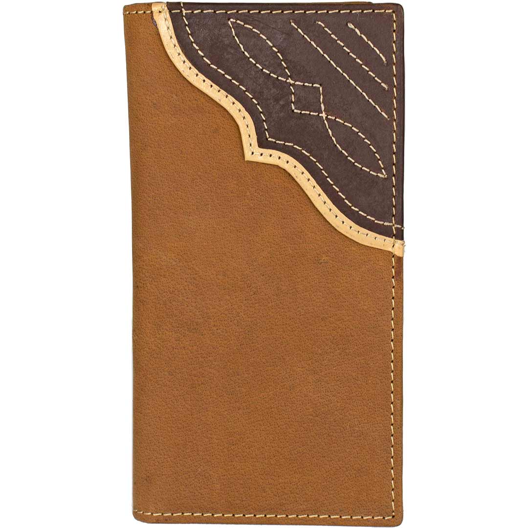 Wrangler Men's Corner Bootstitch Boot Wallet