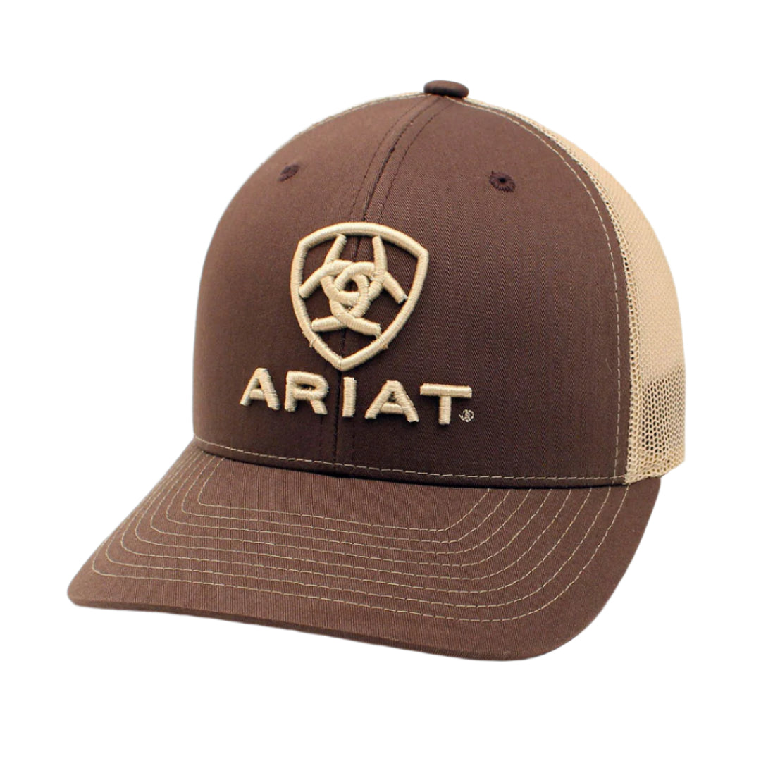 Ariat Men's Embroidered Logo Mesh Back Cap