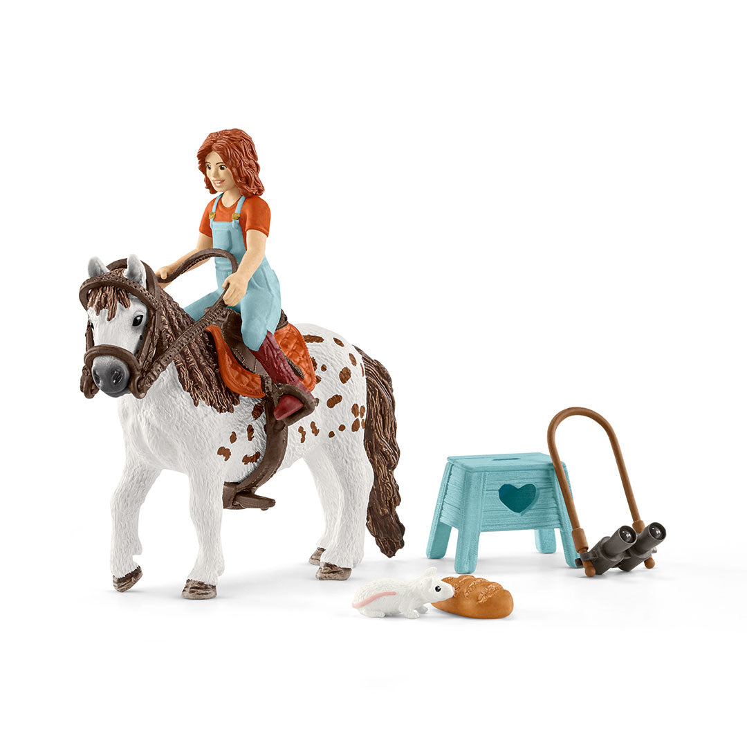 Schleich Horse Club Mia & Spotty Toy Set
