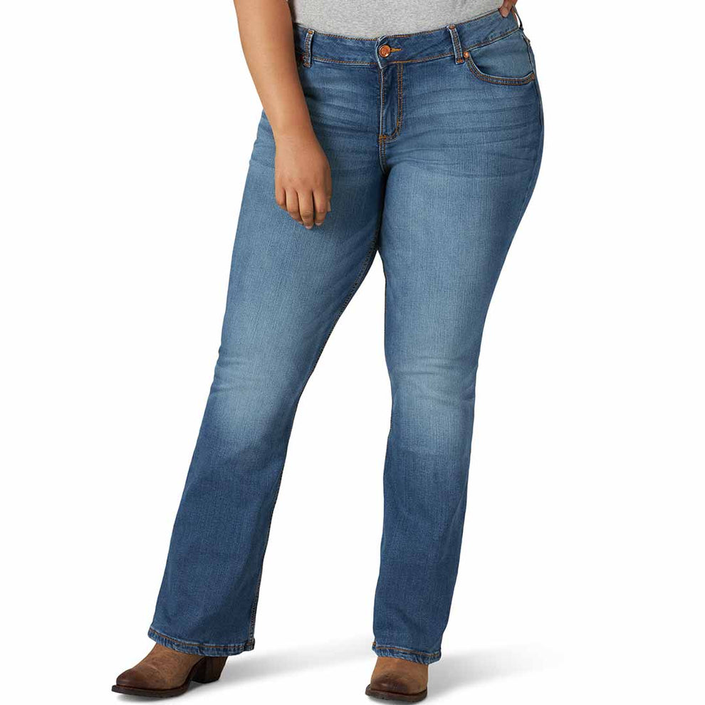 Wrangler Women's Retro Mae Mid Rise Bootcut Jeans | Lammle's – Lammle's ...
