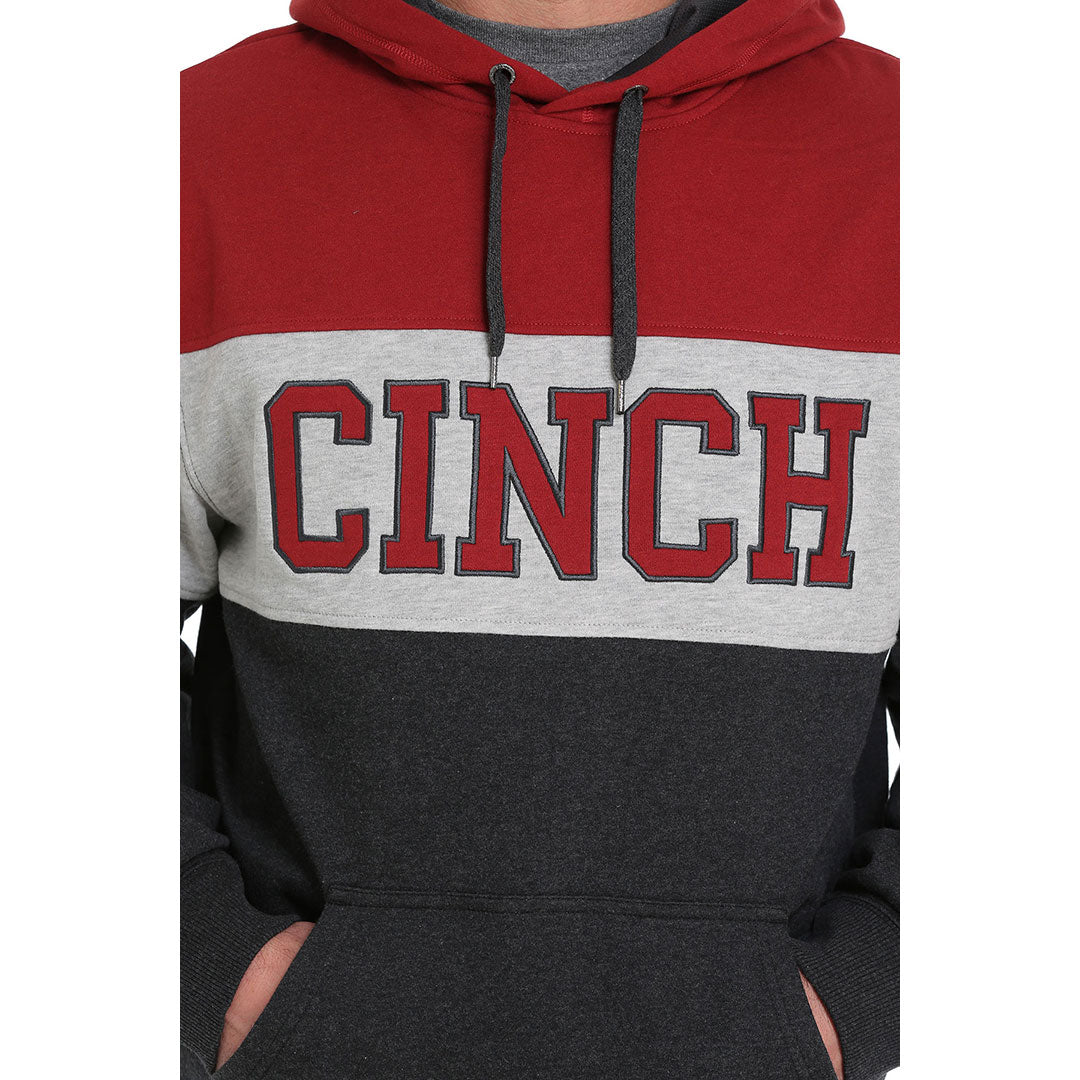 Cinch Men's Color Blocked Logo Hoodie