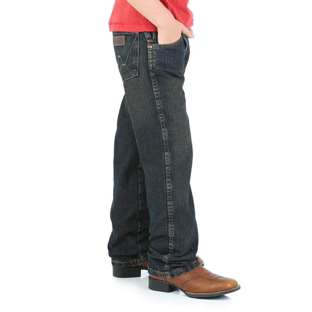 Wrangler Boy's Retro Regular Fit Straight Leg Jeans