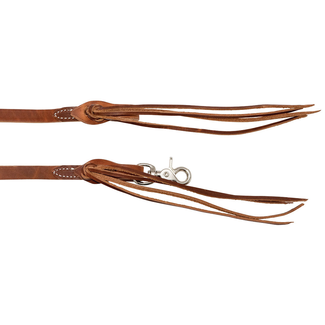Wildfire Saddlery Pineapple Knot Harness Leather Roping Reins