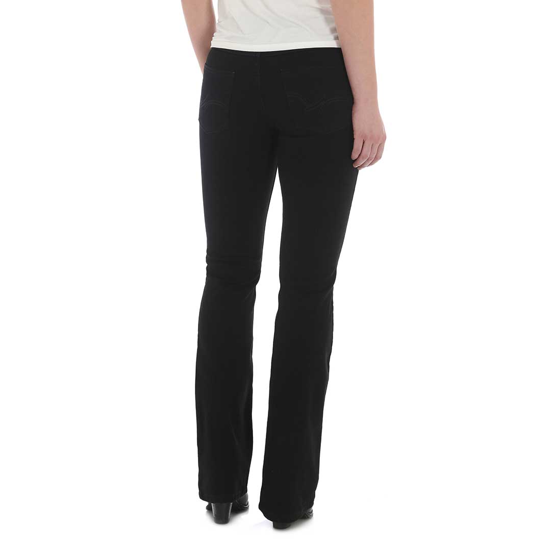 Wrangler Women's Boot Cut Black Jeans