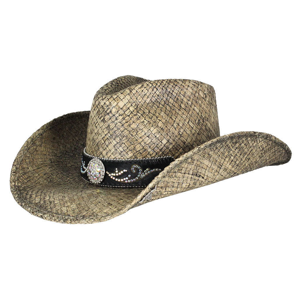 Bullhide Hats Women's Tennessee River Straw Cowboy Hat