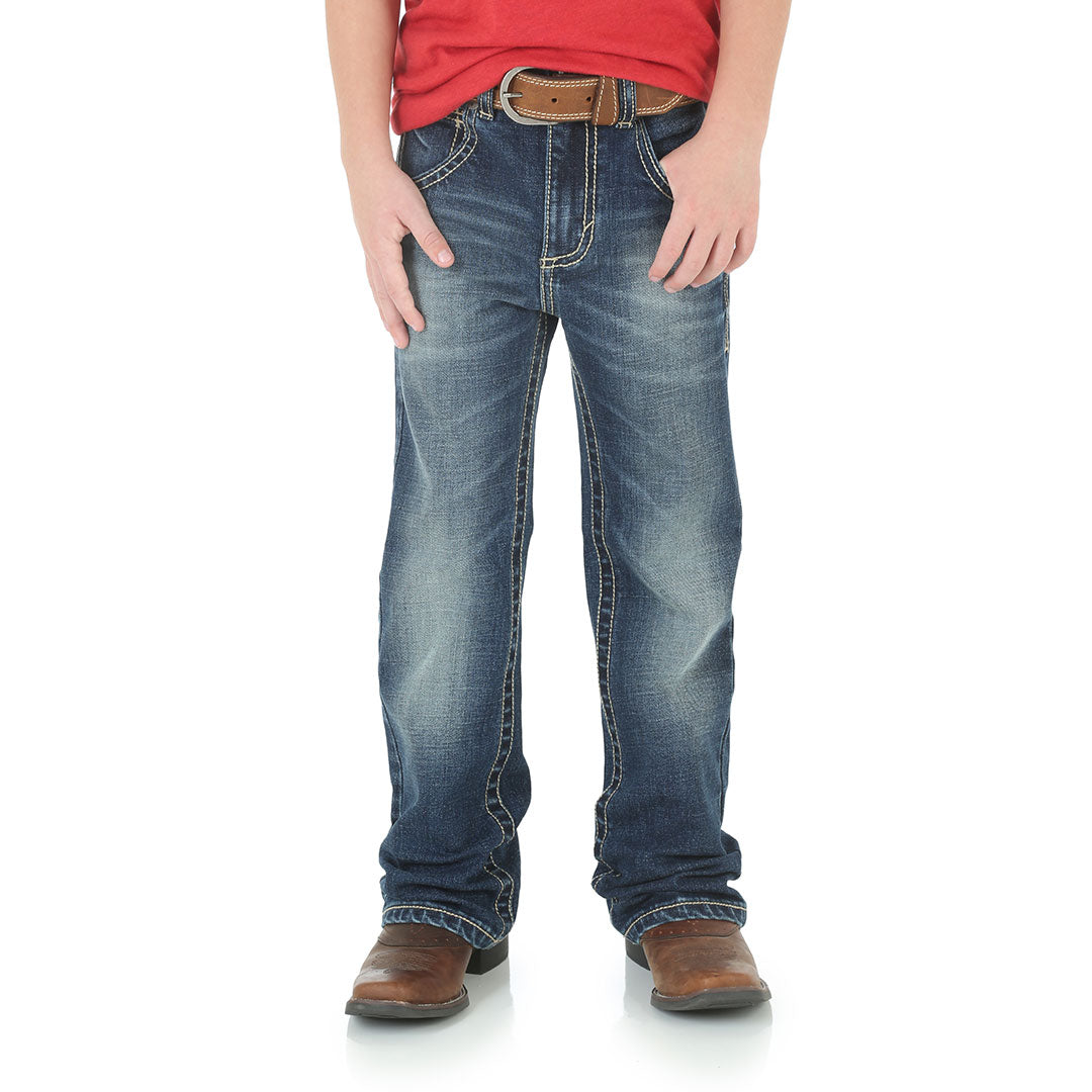 Wrangler Boy's 20X Vintage Slim Fit Bootcut Jeans