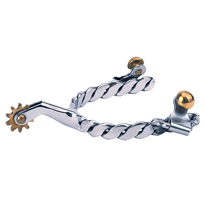 Weaver Twisted Band Roping Spurs