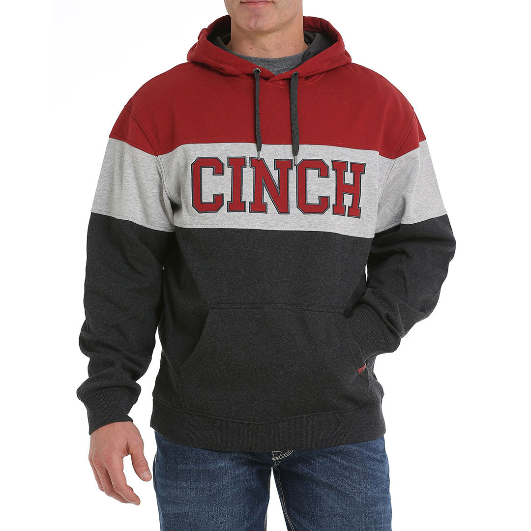 Cinch Men's Color Blocked Logo Hoodie