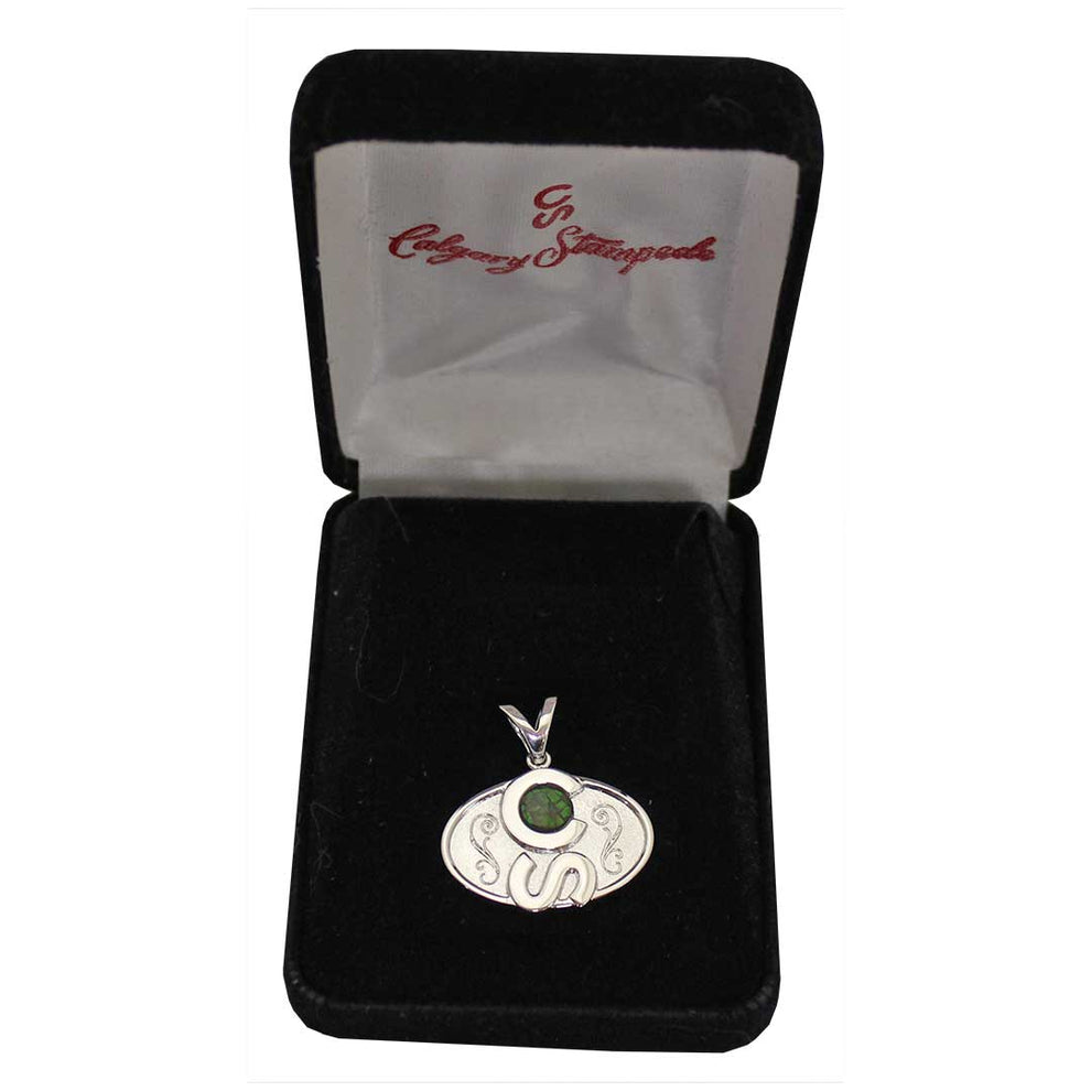 Women's Calgary Stampede Ammolite Stone Necklace