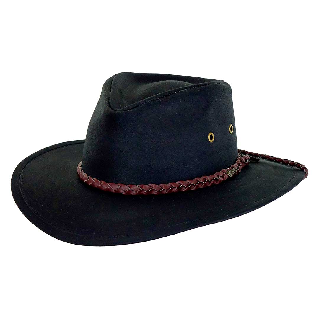 Outback Trading Grizzly Hat - Black S