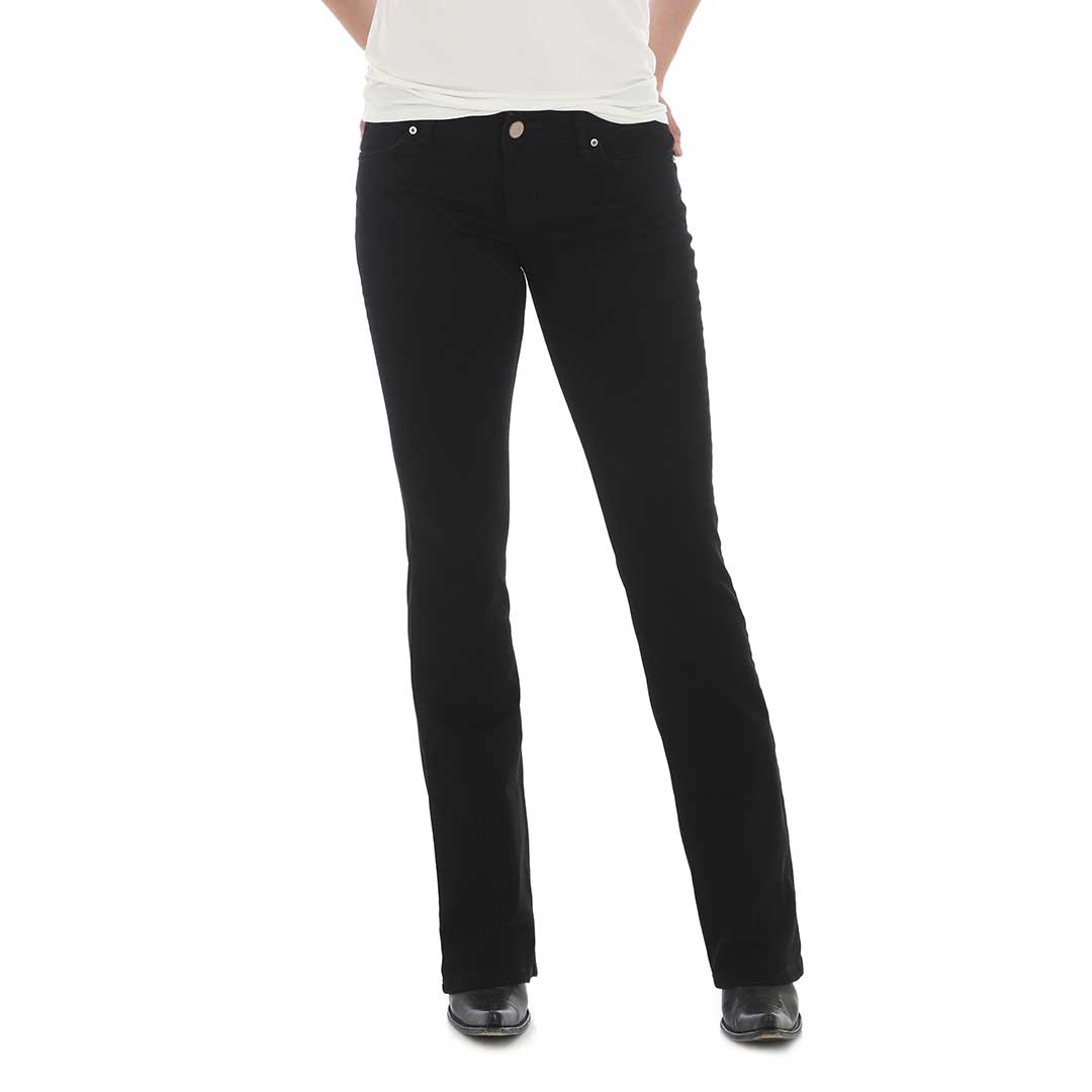 Wrangler Women's Boot Cut Black Jeans