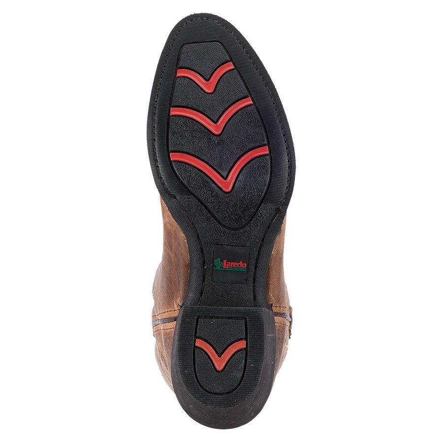Laredo Men's Birchwood Round Toe Cowboy Boots