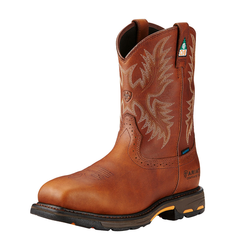 Ariat Men's WorkHog H2O CSA Composite Toe Cowboy Work Boots