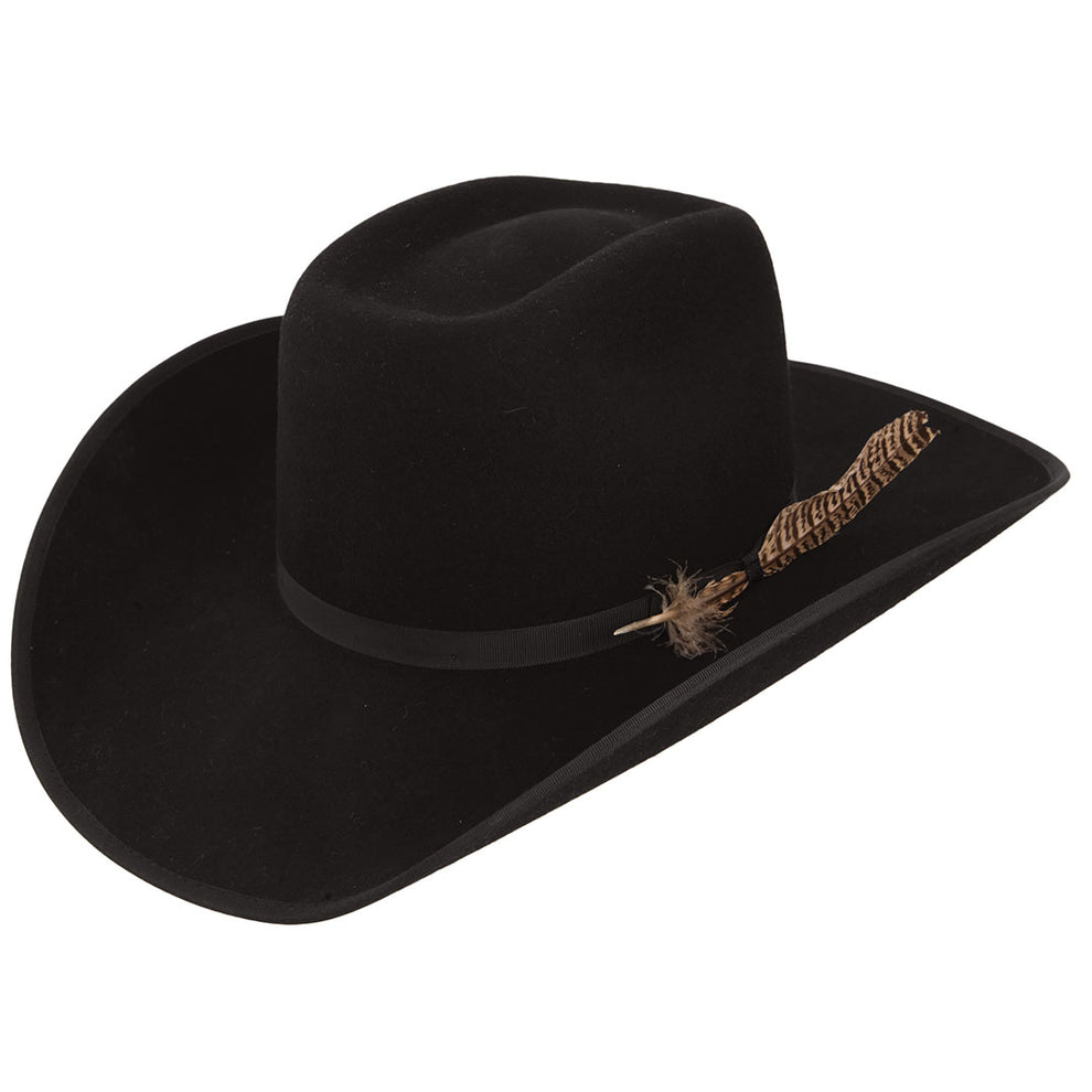 Resistol Holt B 4X Brick Top Felt Cowboy Hat