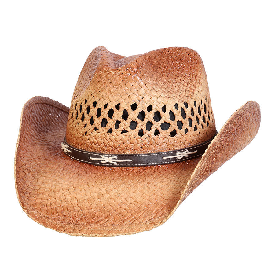 Conner Hats Chapeau de cowboy en paille Great Western