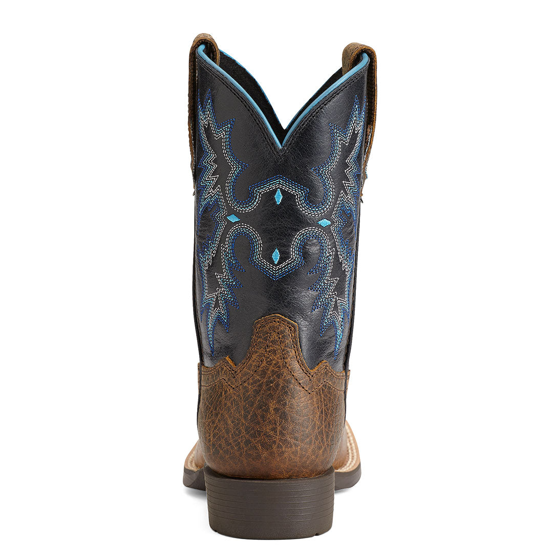 Bottes de cowboy Ariat Tombstone à bout carré pour enfants