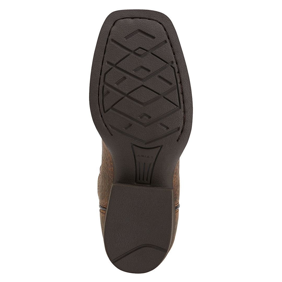 Bottes de cowboy Ariat Tombstone à bout carré pour enfants