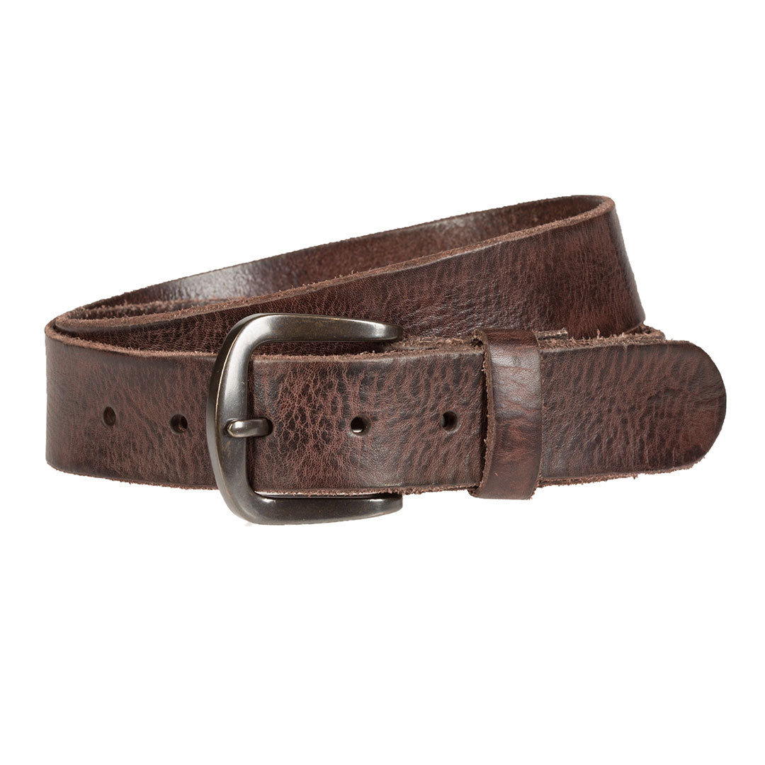 Wrangler Men's Handboarding Leather Belt