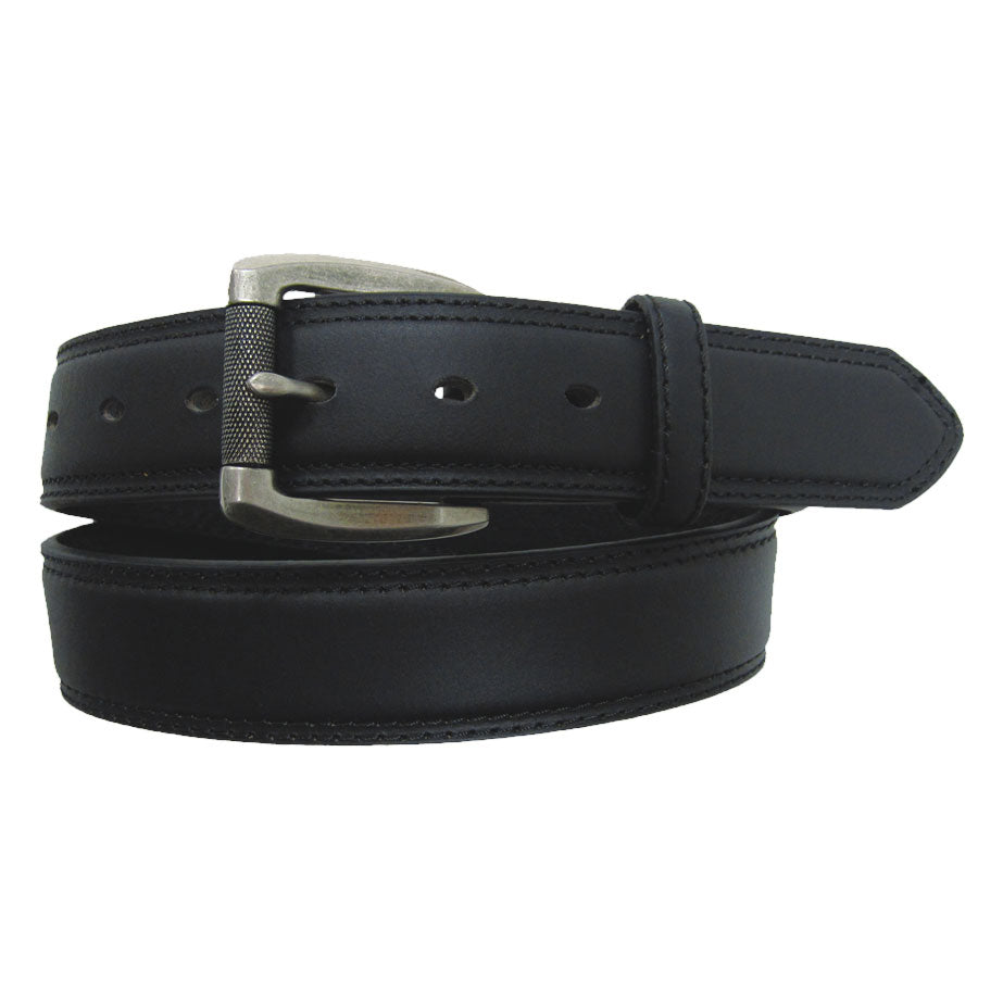 AndWest Men's Roller Buckle Leather Belt