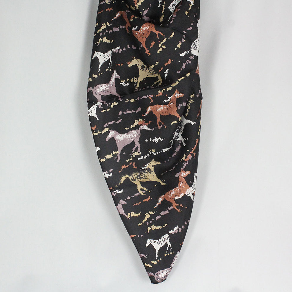 Austin Accent Abstract Horse Wild Rag Scarf