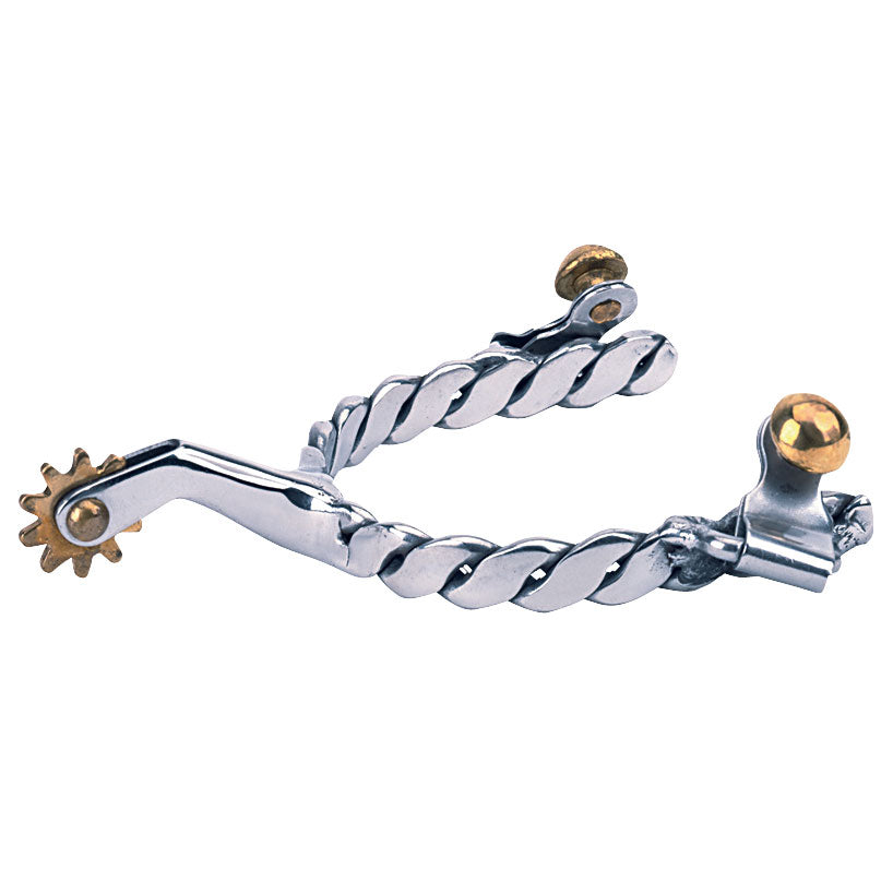 Weaver Twisted Band Roping Spurs