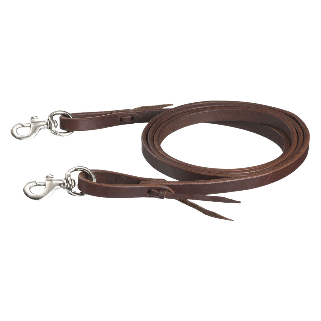 Tough 1 Premium Harness Leather Roping Reins