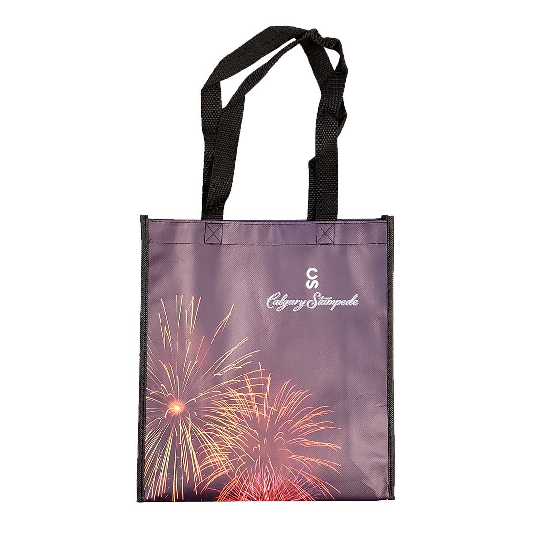 Calgary Stampede Fairground Scene Small Tote Bag