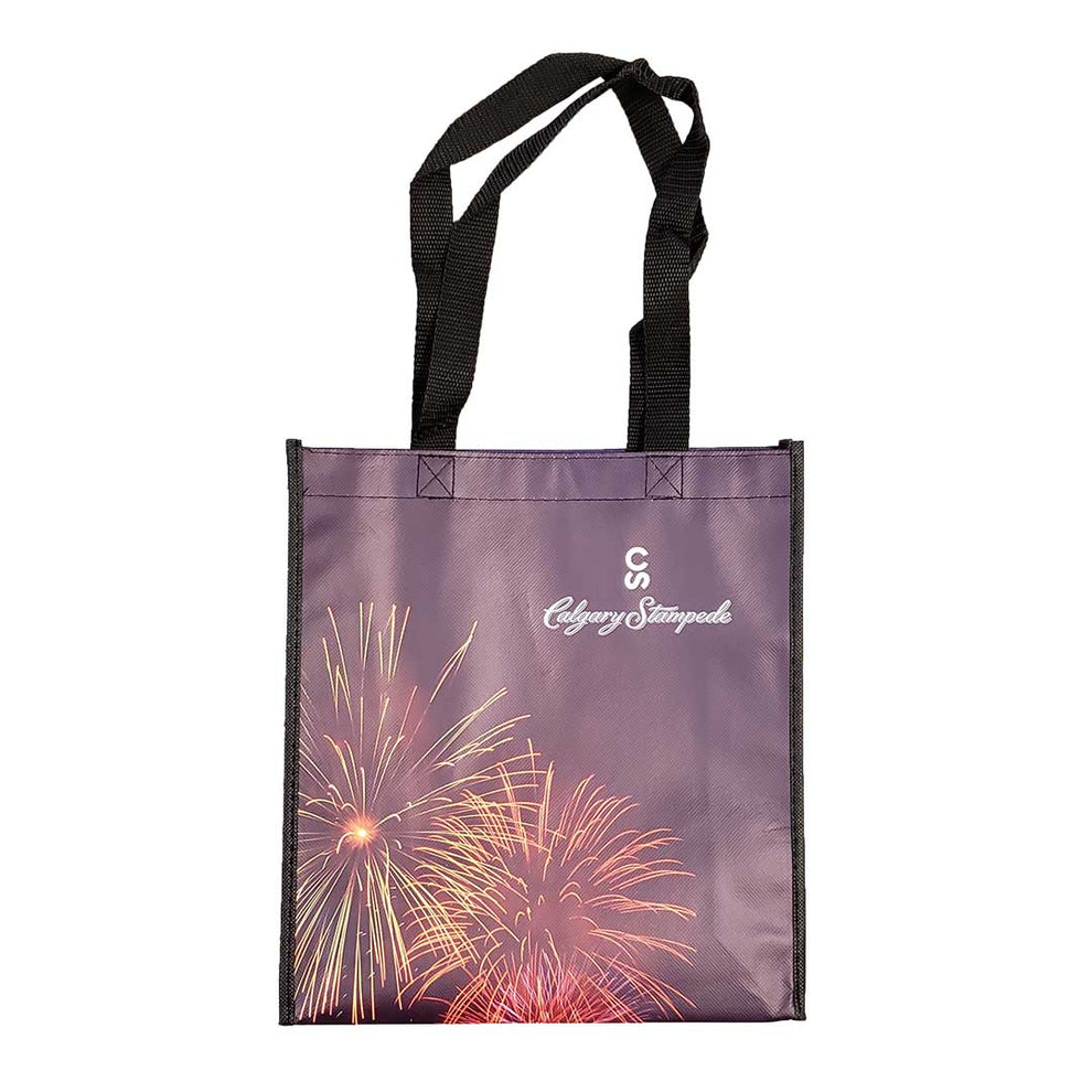 Calgary Stampede Fairground Scene Small Tote Bag