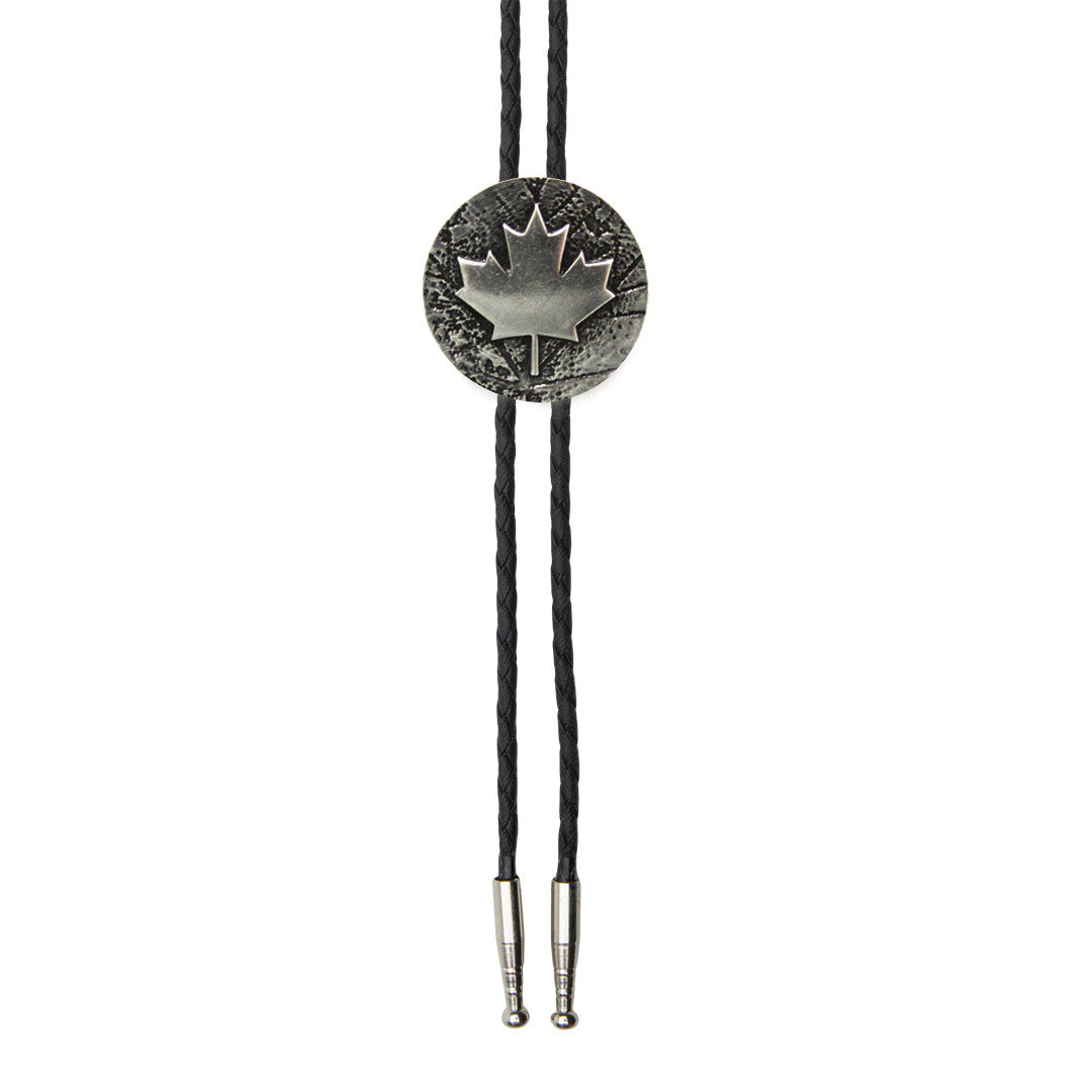 AndWest Men's Maple Leaf Bolo Tie