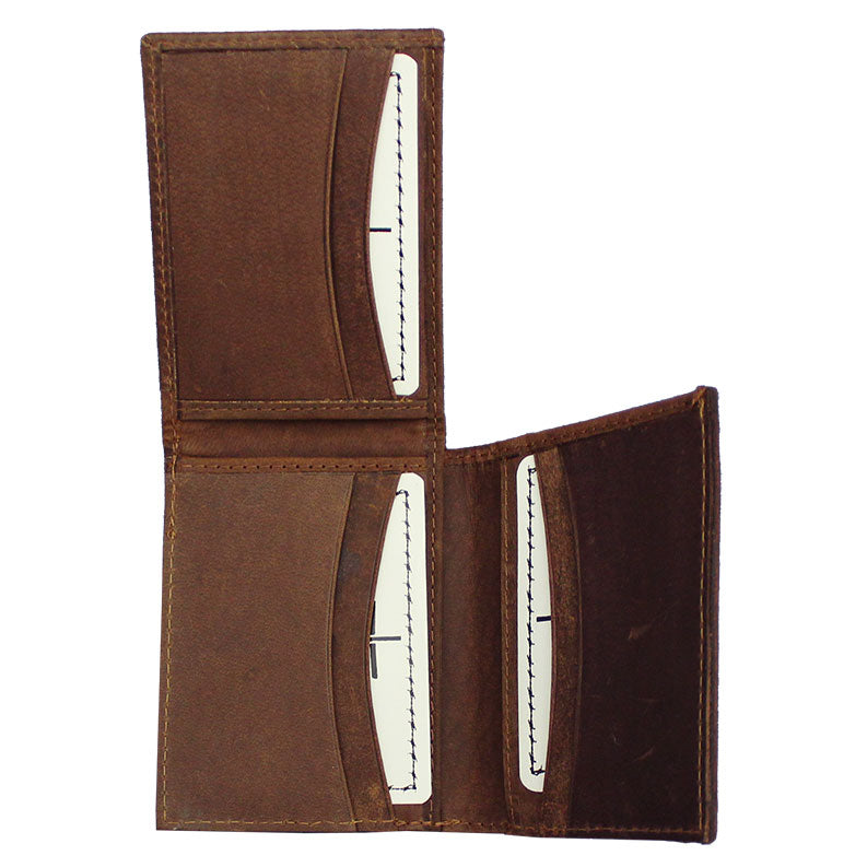 STS Ranchwear Men's Foreman Leather Tri-Fold Wallet