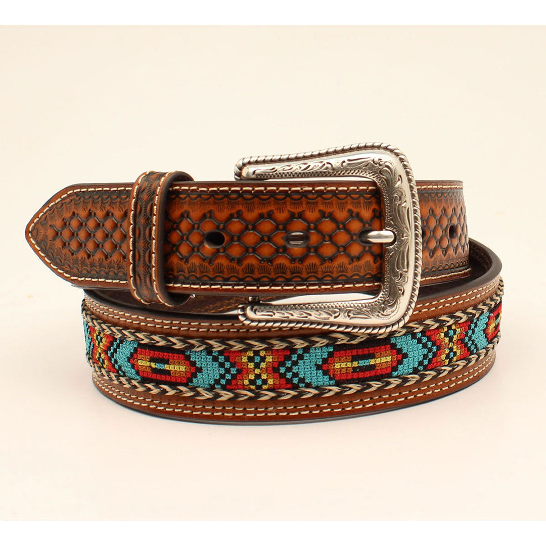 Nocona Men's Aztec Pattern Belt