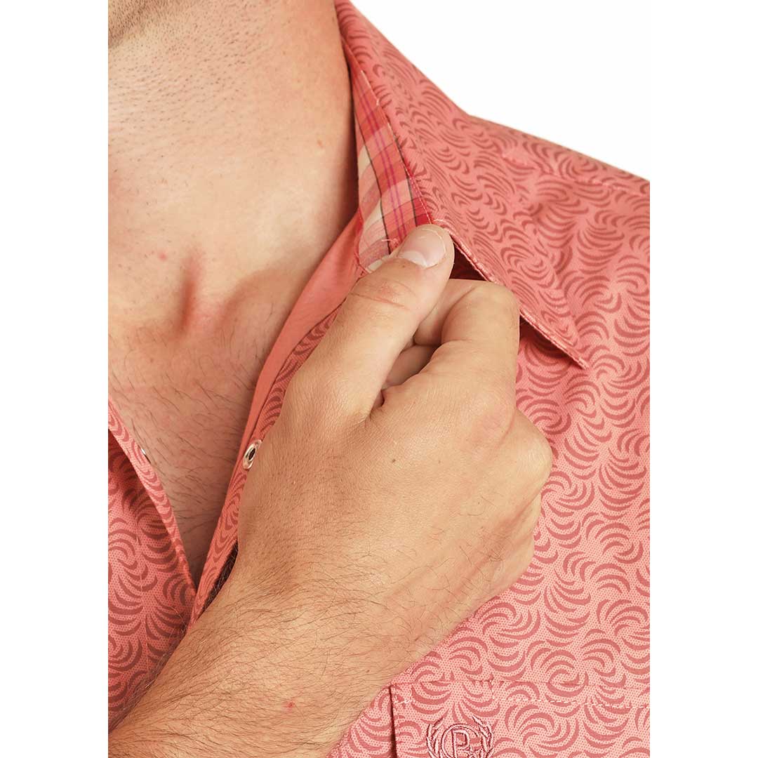 Panhandle Men's Geo Print Short Sleeve Shirt