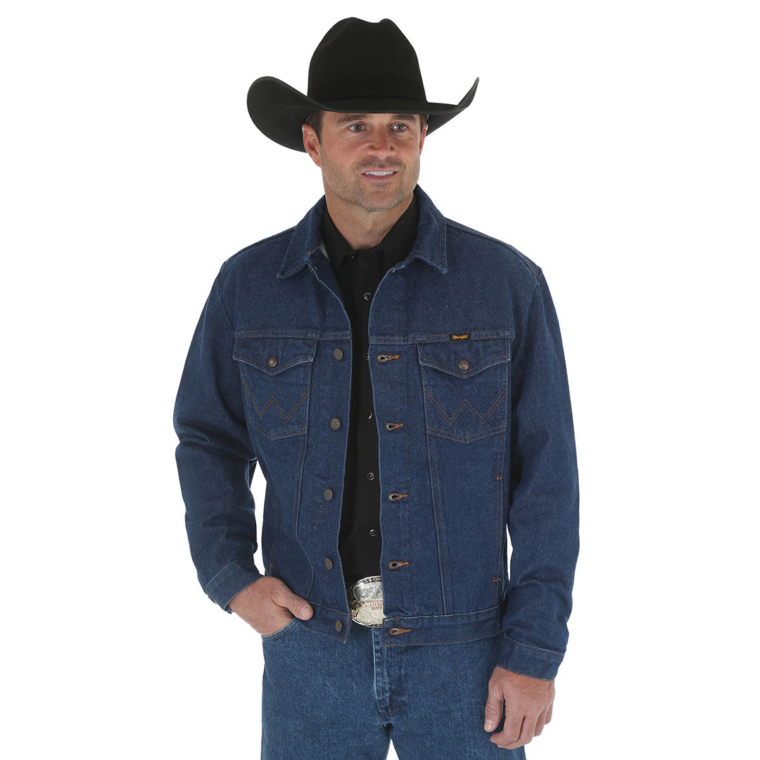 Wrangler Men's Cowboy Cut Unlined Jean Jacket