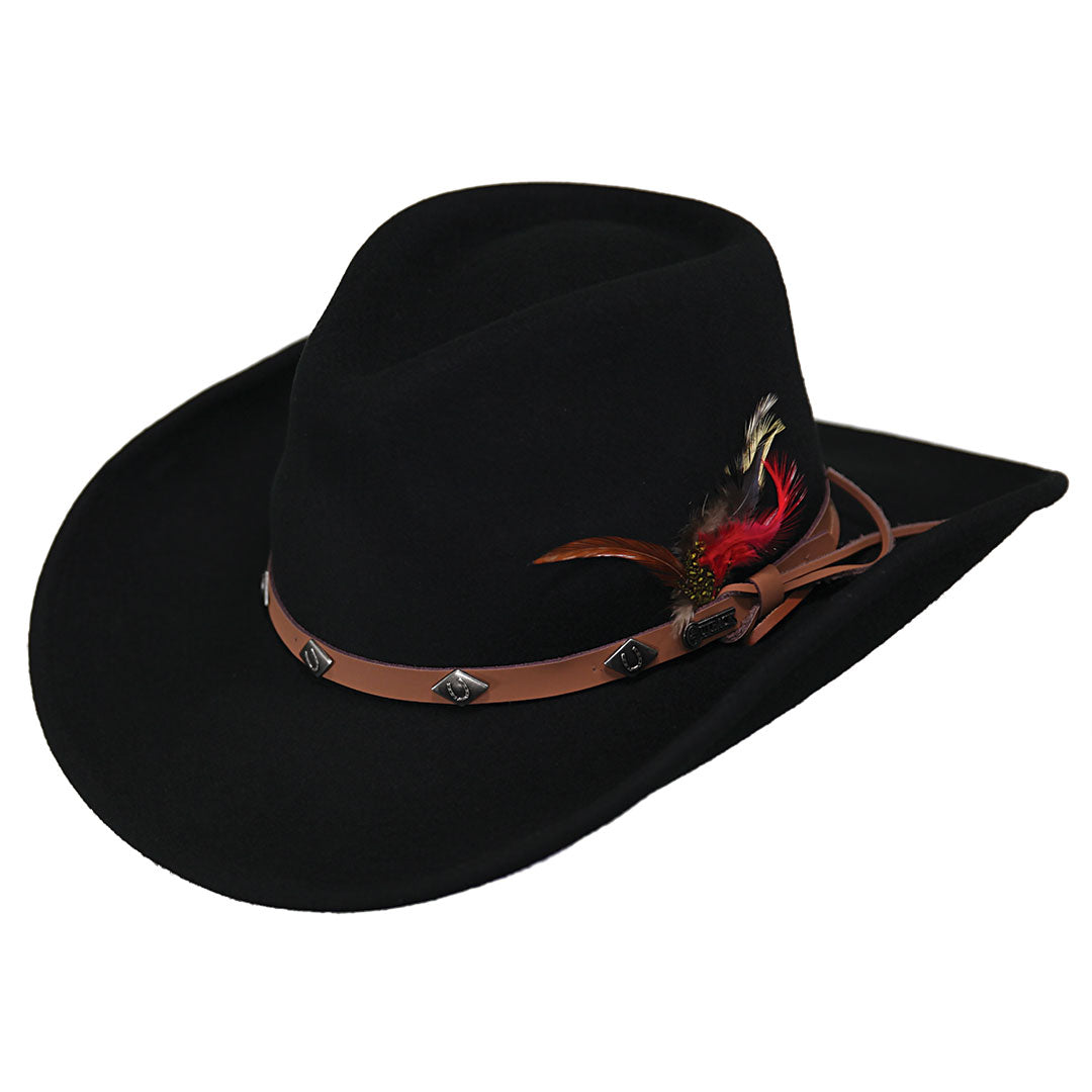 Outback Trading Co. Wide Open Spaces Aussie Felt Cowboy Hat