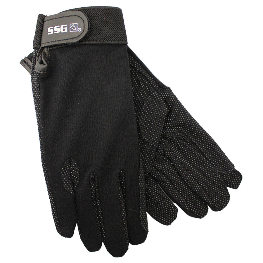 SSG Velcro Wrist Gripper Gloves - Wyldewood Tack Shop - Buy Online