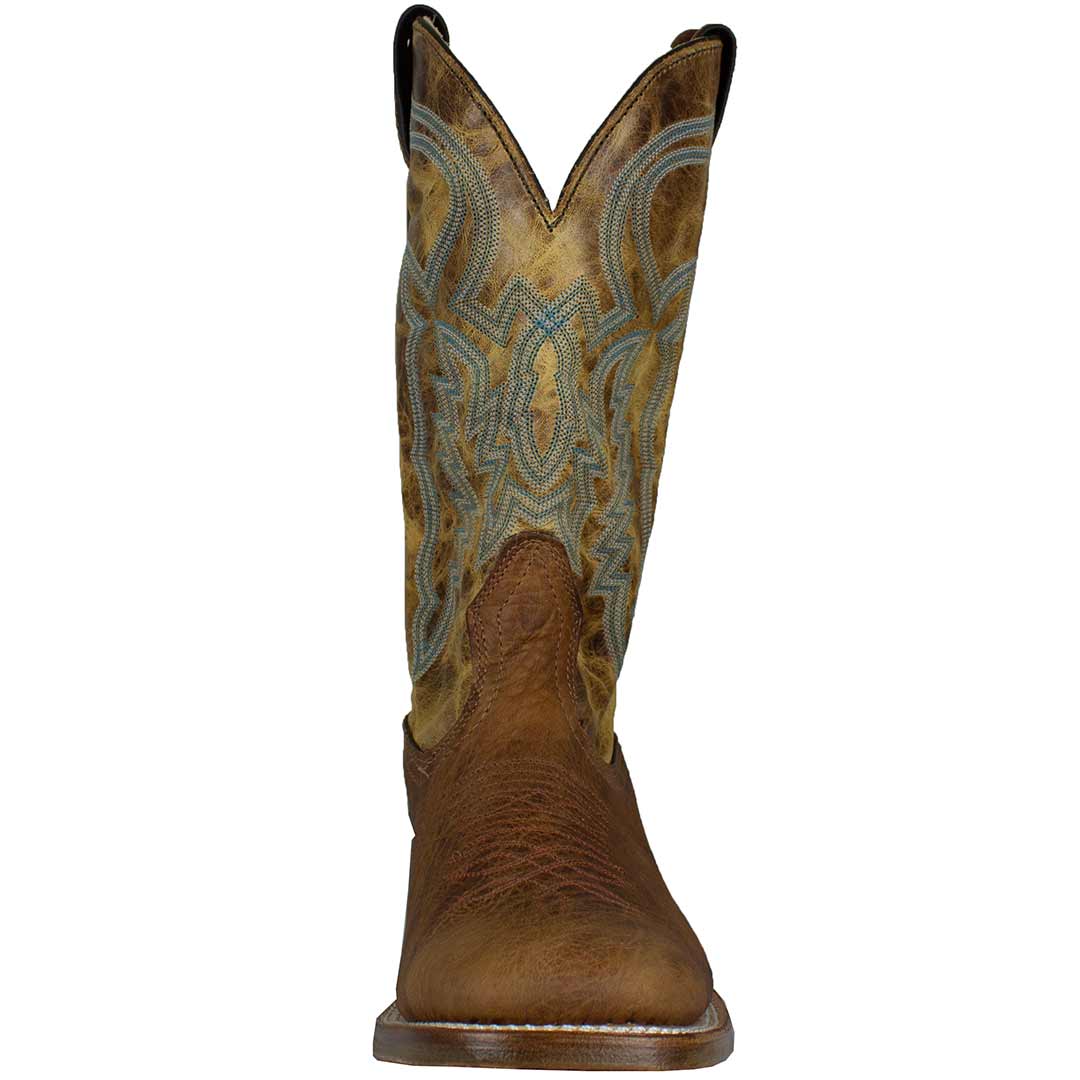 Boulet Women's Distressed Leather Cowgirl Boots