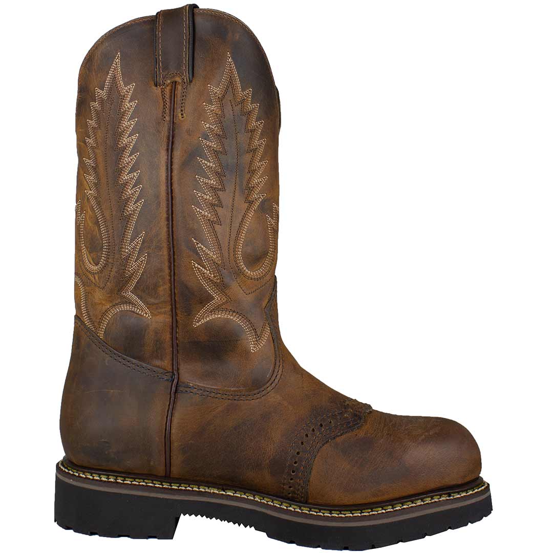 Boulet Men's CSA Steel Toe Cowboy Work Boots