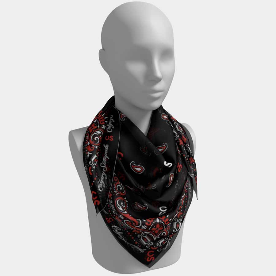 Ranch Life Calgary Stampede Logo Print Wild Rag