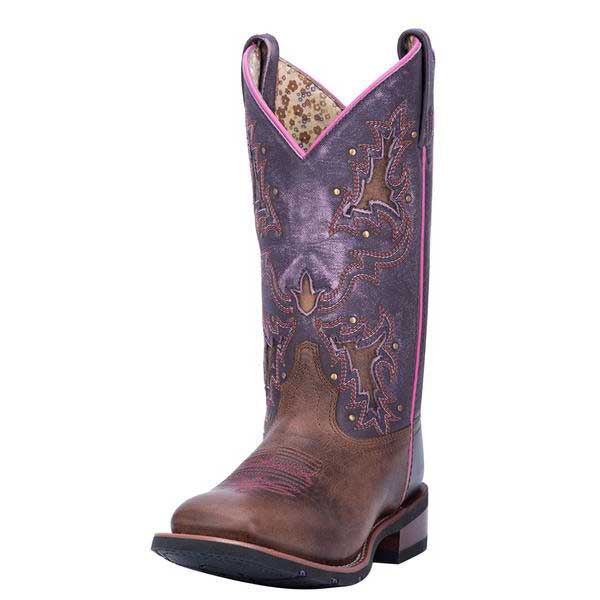 Laredo Women's Lola Square Toe Cowgirl Boots